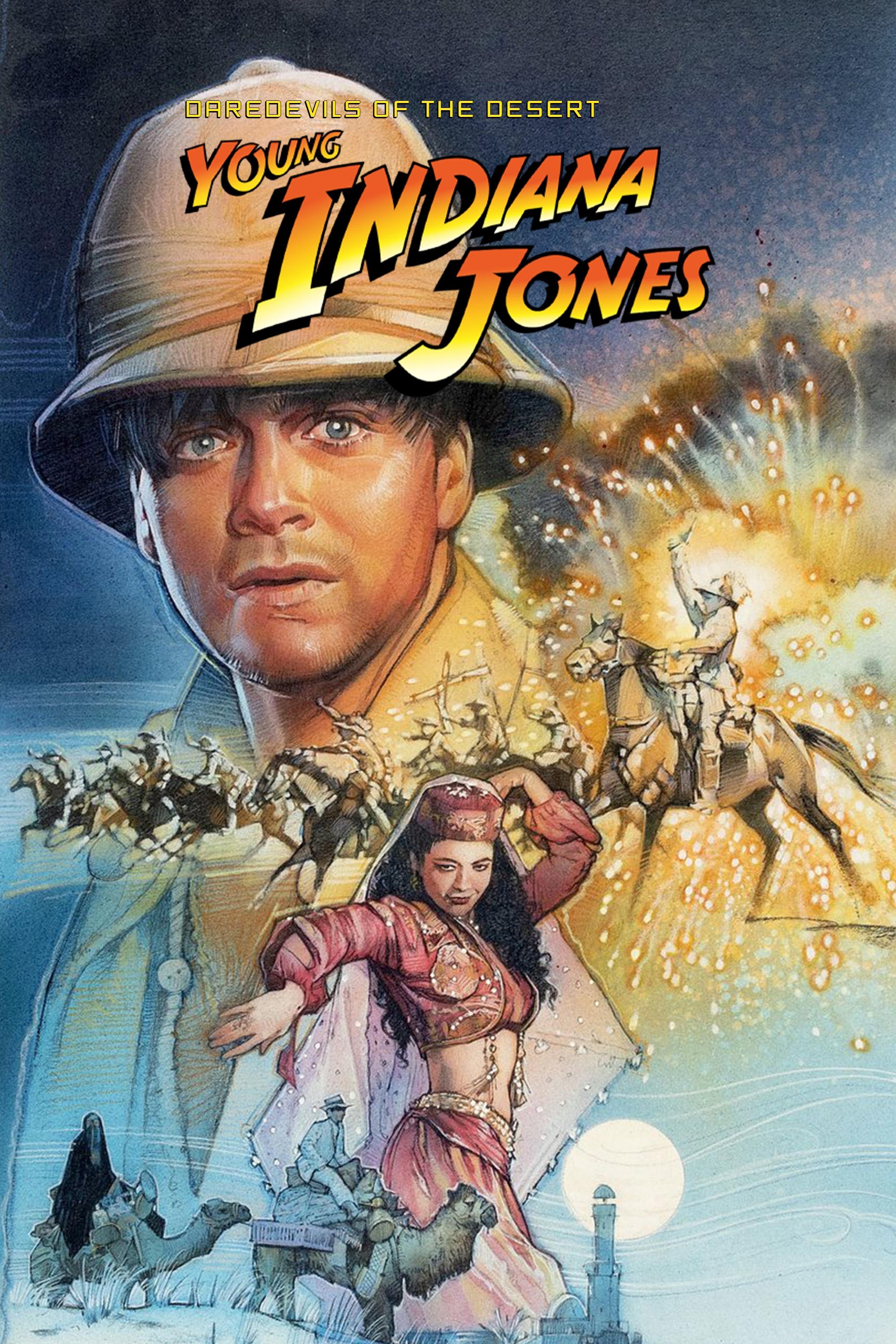 Постер The Adventures of Young Indiana Jones: Daredevils of the Desert